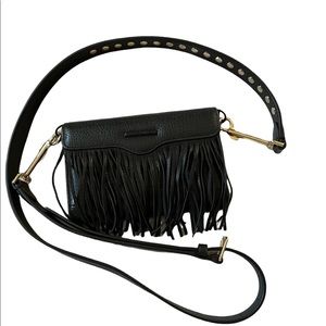 Rebecca Minkoff Crossbody Fringed Portfolio NEW